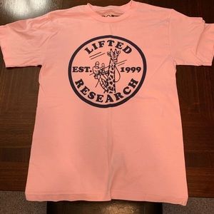 LRG (Lifted Research Group) small pink shirt mens